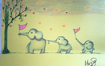 Elefantët dhe pema e dashurisë – Manolita Hida